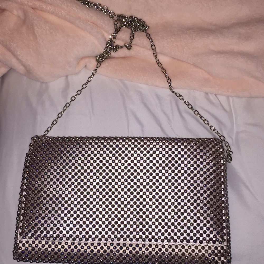 Blush evening tote, never been used
